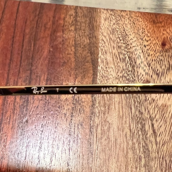 Ray-Ban RB7244 Blue and Gold Eyeglasses Frames - Picture 5 of 6